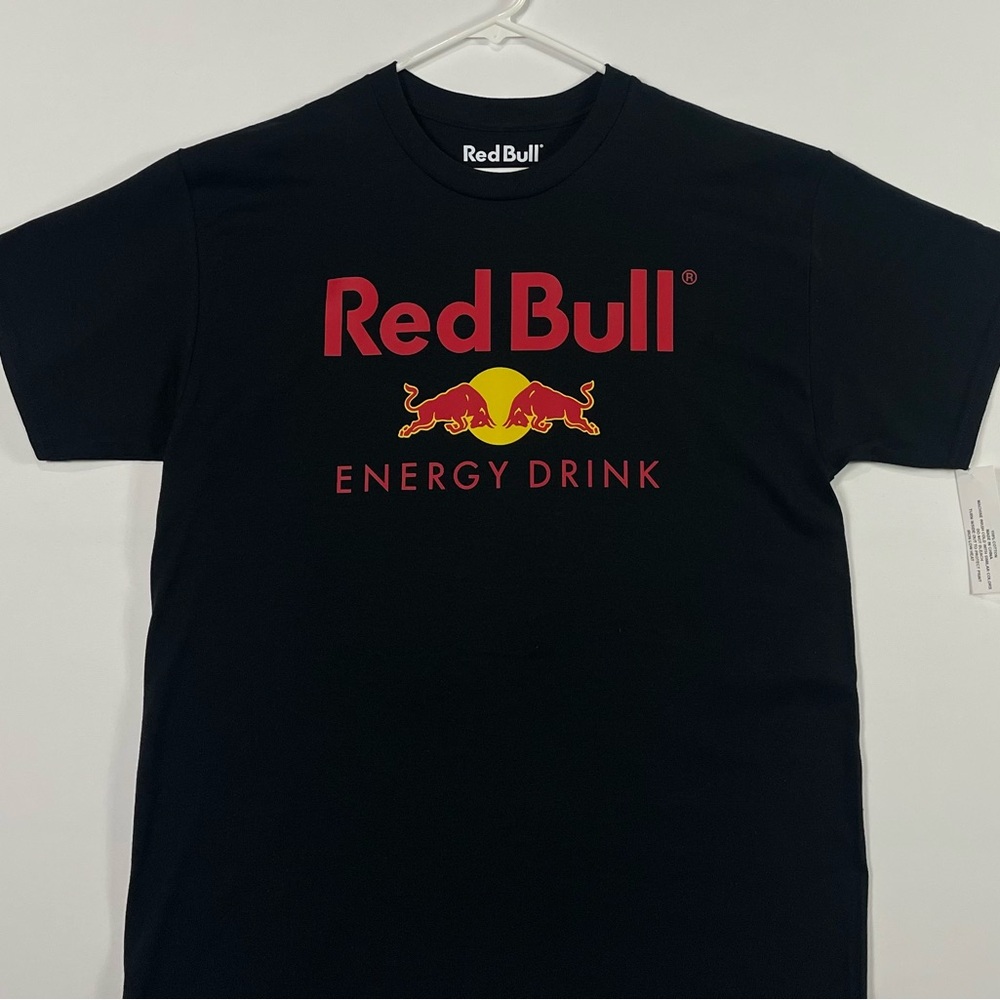 Black Red Bull T-Shirt, Oracle F1 Racing Energy Drink Tee (Brand New Condition)
